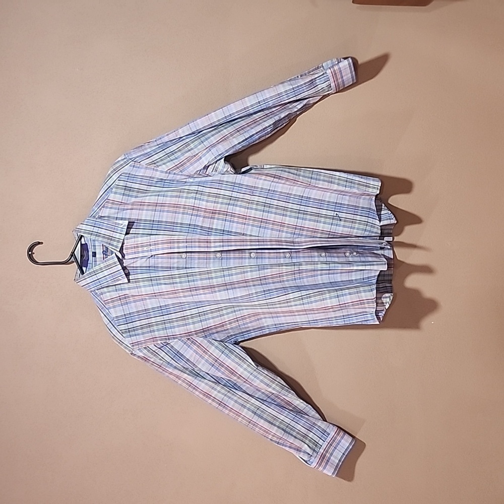 Alan Flusser Plaid Dress shirt